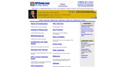 Desktop Screenshot of hplc.org