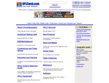 Tablet Screenshot of hplc.org